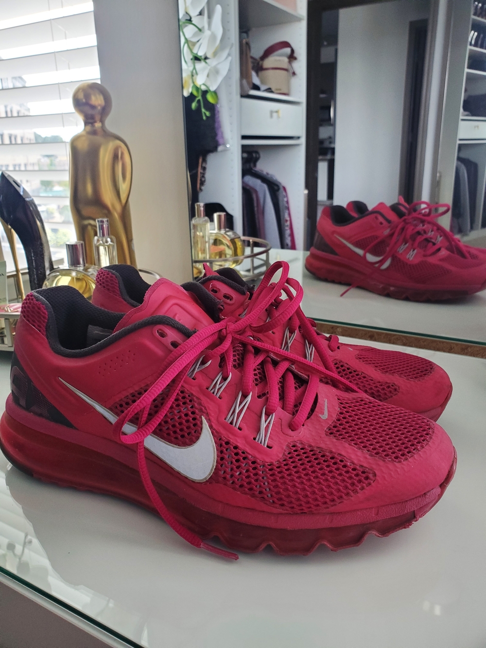Nike Women’s Air Max Running Shoes - Pink Sz 9.5 - Picture 2 of 7